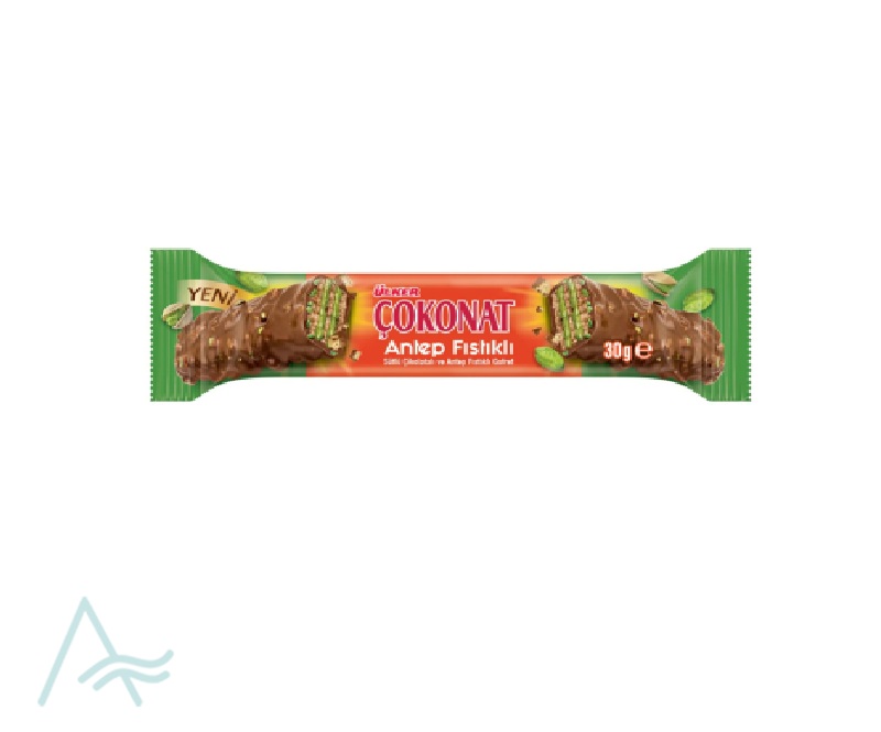 ULKER COKONAT WAFER PISTACHIO 30G